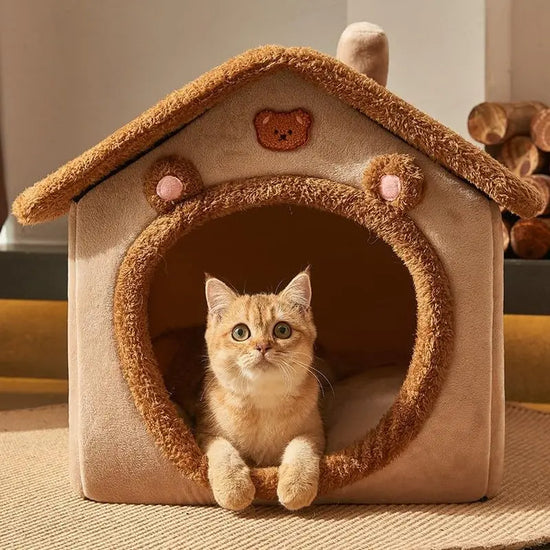 CozyNest Foldable Pet House